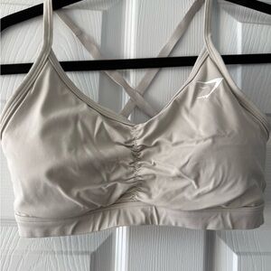 Gymshark Light Gray Sports Bra